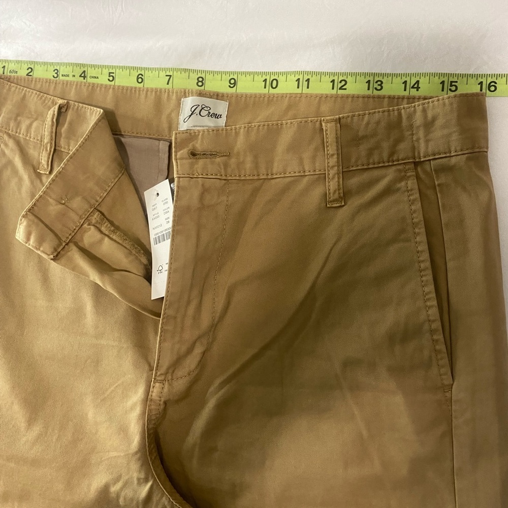 J. Crew Tan Chinos,Slouchy boyfriend chino size 28 - Picture 9 of 16